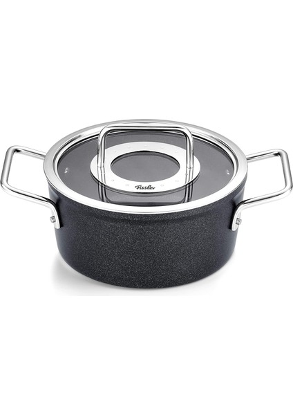 Adamant Cam Kapak Tencere 18 cm