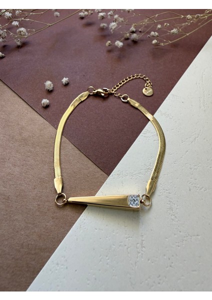 Grace Piramit Italyan Zincir Bileklik modelleri