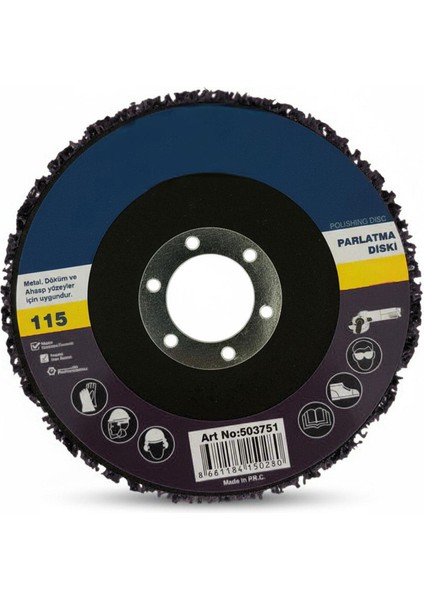 Siyah Parlatma Diski Döküm Metal Ahşap Yüzeyler Için Pas Boya Sökücü Flap Disk 115 mm fırsatları