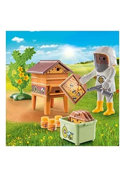 71253 Country Arıcı, Çiftlik Hayvanı Oyun Setleri, Sürdürülebilir Oyuncaklar,, Yaratıcı Rol Yapma, Oyun Setleri 4 Yaş ve Üzeri Çocuklar Için Uygun modelleri