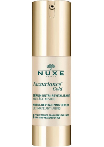 Nuxuriance Gold Nutri Revitalizing Serum 30 ml + Dezenfektan Hediyeli - %72 Alkol