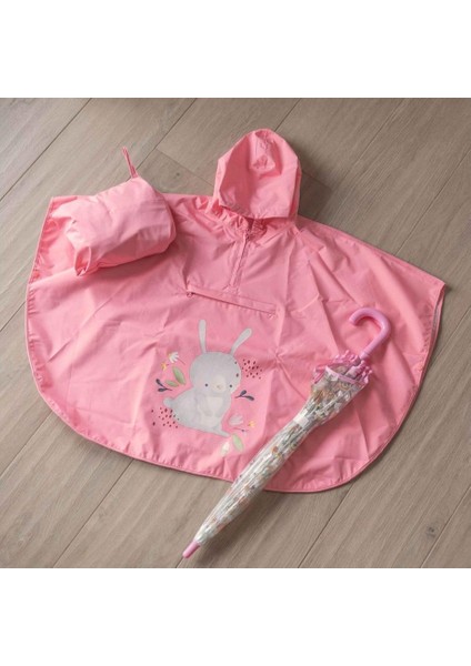 Çocuk Panço Yağmurluk - Pofuduk Tavşan