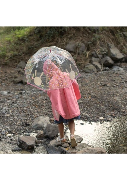 Çocuk Panço Yağmurluk - Pofuduk Tavşan