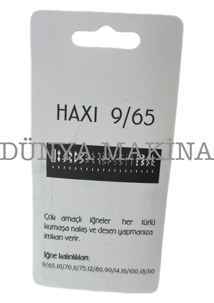 Çok Amaçlı Dikiş Iğnesi 9/65 (5'li Paket) fiyatları