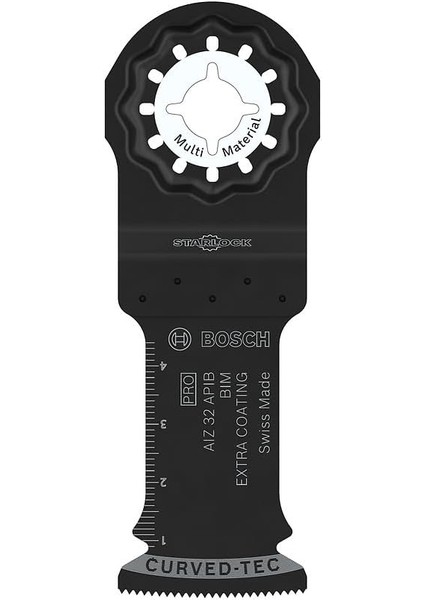 1x Pro Aız 32 Apıb Daldırmalı Kesim Testere Bıçağı (Çivili Ahşap, Metal Sandviç, Genişlik 32 Mm, Professional Aksesuar Çok Fonksiyonlu Makine)