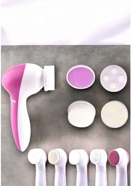 Taşınabilir Yüz Temizleme Cihazı Masaj, Peeling, Temizlik 5 Başlıklı fırsatları