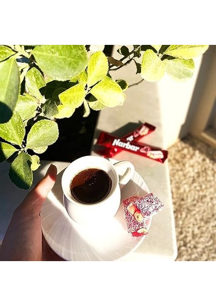 Tafe Narbar - Nar Aromalı Hindistan Cevizi Kaplı Fındıklı Lokum Bar 32'li Paket modelleri
