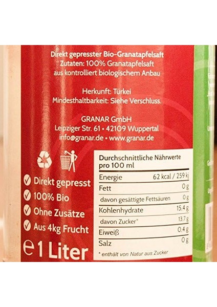 Benorganic Nar Suyu 946 ml Cam Şişe modelleri