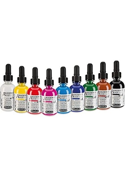 Akademie Akrilik Mürekkep 50 ml 446 Cyan modelleri