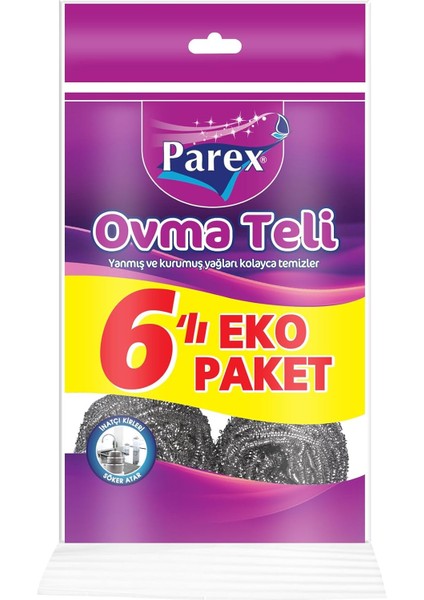 Parex Ovma Teli 6'lı 2 Paket 12 Adet fiyatları
