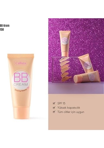 Callista Bb Cream 150 Doğal Kapatıcı Spf 15 Bb Krem fiyatları