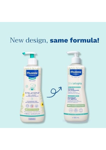 Mustela Stelatopia Gel Lavant Cleansing Gel, Lavantalı Yüz Temizleme Jeli (500ML) fiyatları