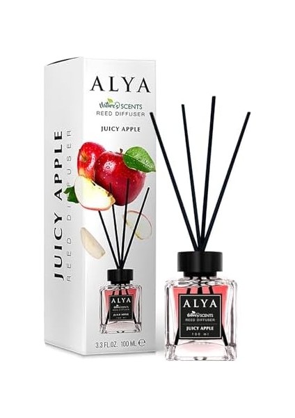 Alya Nature's Scents Juicy Apple Bambu Çubuklu Oda Kokusu- Elma Kokusu