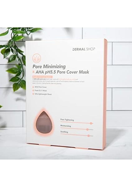 Dermal Shop Gözenek Azaltan x Aha Ph5.5 Gözenek Küçültücü Maske 25 gr * 5 Adet modelleri