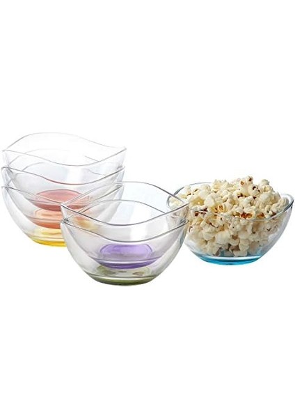 Vira Renkli Tabanlı 6'lı Orta Boy Kase fiyatları