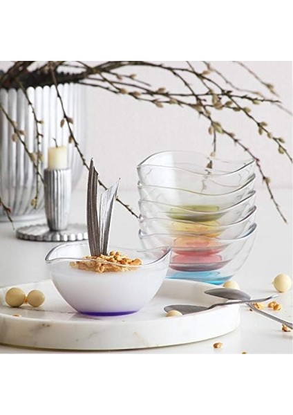 Vira Renkli Tabanlı 6'lı Orta Boy Kase modelleri