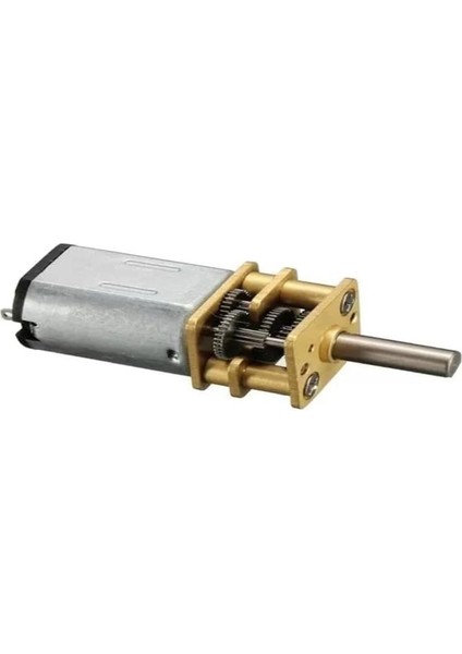 12V 2000 Rpm Redüktörlü Mikro Dc Motor N20 12MM