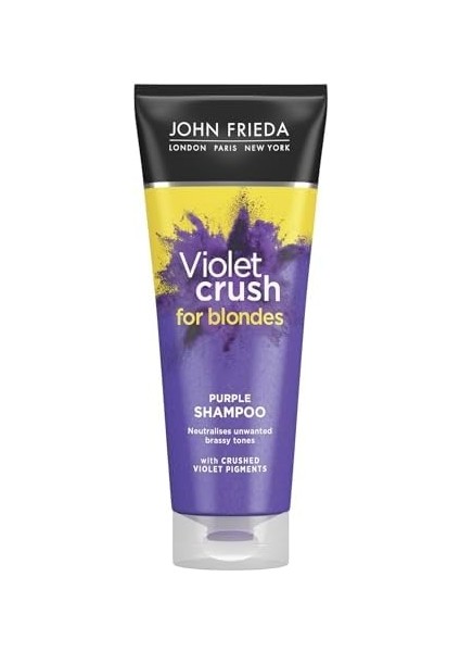 John Frieda Violet Crush Sarı Saçlara Özel Menekşe Özlü Mor Şampuan 250 ml fiyatları