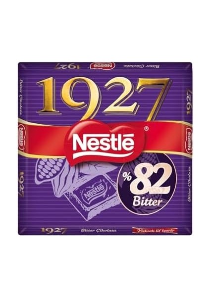 Nestlé 1927%82 Kakao Bitter Çikolata, 60 G x 6