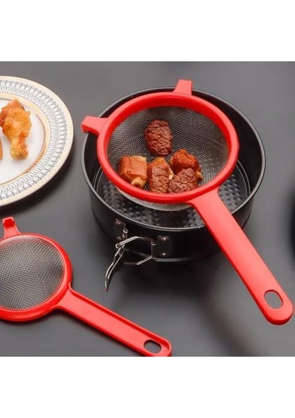 Plastik Kasa, Metal Iç Süzgeç 3 Farklı Boy (14 Cm) fiyatları