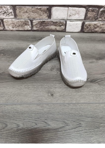 Hakiki Deri Ortopedik Kadın Babet