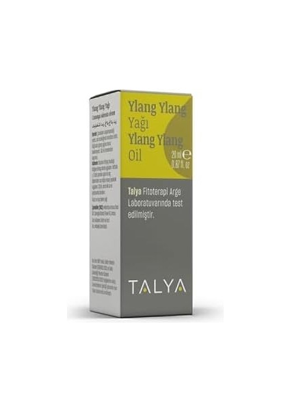 Talya Ylang Ylang Yağı, 20 ml