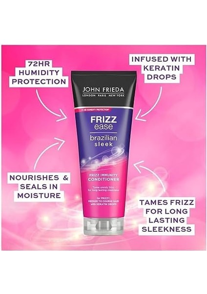 John Frieda Brazilian Sleek Saç Bakım Kremi 250 ml fiyatları