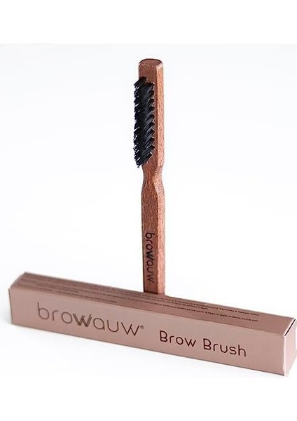 Browwauw Kaş Fırçası – Türkiye’nin Ilk Kaş Markası | Doğal Ahşap Saplı, Sentetik Kıllı, Cruelty-Free Profesyonel Kaş Şekillendirme Fırçası | Lamine & Sabitleme Için Uygun fiyatları