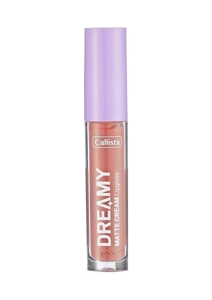 Callista Dreamy Matte Cream Mat Görünümlü Lipgloss 208 Front Row, Kahverengi fiyatları