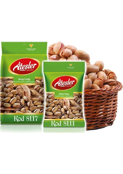 Ateşler Kuruyemiş Antep Fıstığı Premium 150 gr