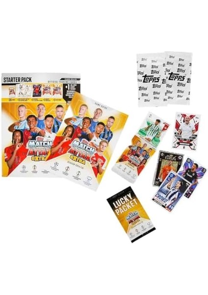 Match Attax 24/25 Starter Pack (Album, 29 + 3 Le Kartı Dahil!) fiyatları
