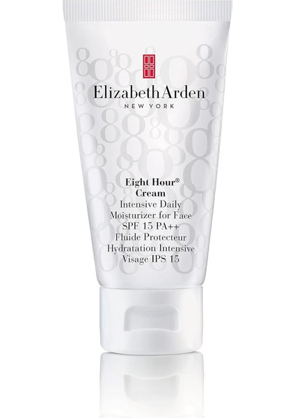 Elizabeth Arden Eight Hour Intensive Daily Moisturizer For Face Spf 15 Pa ve ve 50ML fiyatları