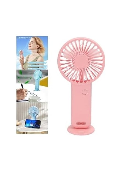 Mini Fan,telefon Tutucu,portatif El Vantilatörü Pembe 9,3X19CM modelleri
