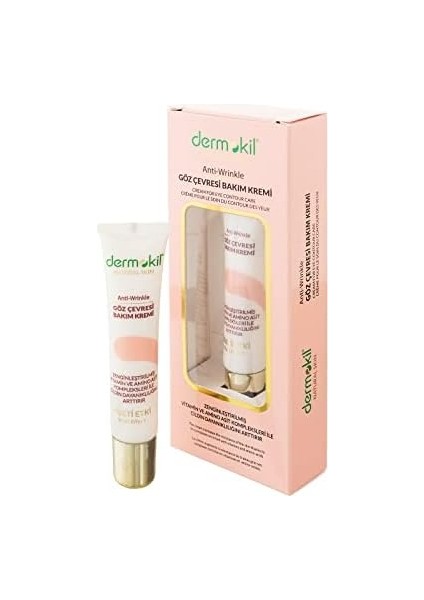 Dermokil Göz Çevresi Bakım Kremi (15 Ml)