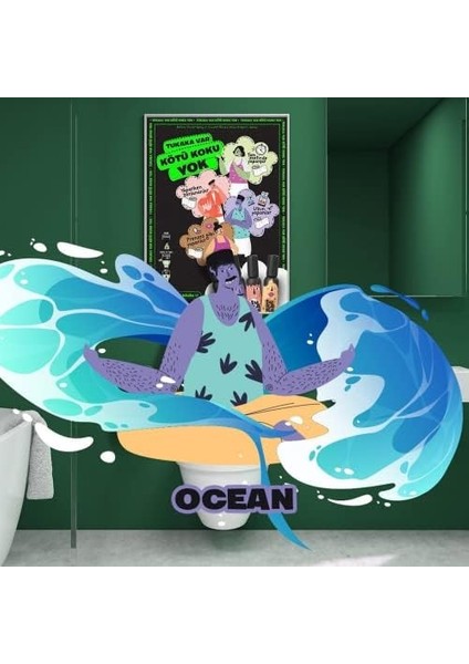 Tukaka Tuvalet Öncesi Koku Giderici Sprey - Tuvalet Kokusu - 150 ml (Ocean) modelleri