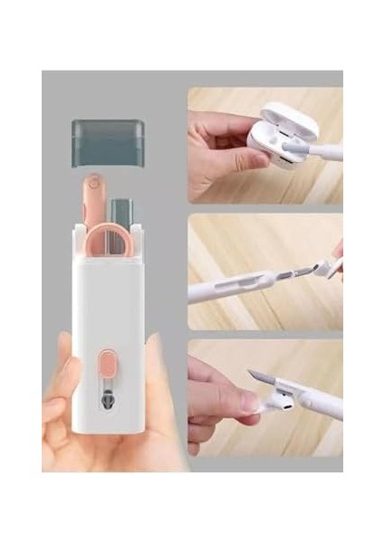 Çok Fonksiyonlu 7 Parça Klavye Ekran Kulaklık Temizleme Kiti modelleri