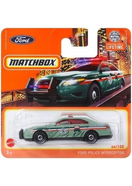 C0859 1:64 Tekli Arabalar Police Interceptor HVN97
