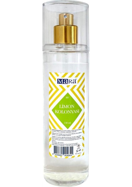 Mara Kozmetik Fresh Limon Kolonyası 150 ml