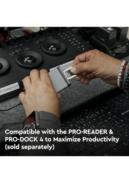 Pro-Cınema Cfexpress Tip B Hafıza Kartı 640 GB (Cfexpress Teknolojisine Sahip Sinema Kameralarının Kullanımı Için, 8k Çekim, 1.700 Mb/sn'ye Kadar Okuma, 1 Metreye Kadar Düşme Direnci fiyatları