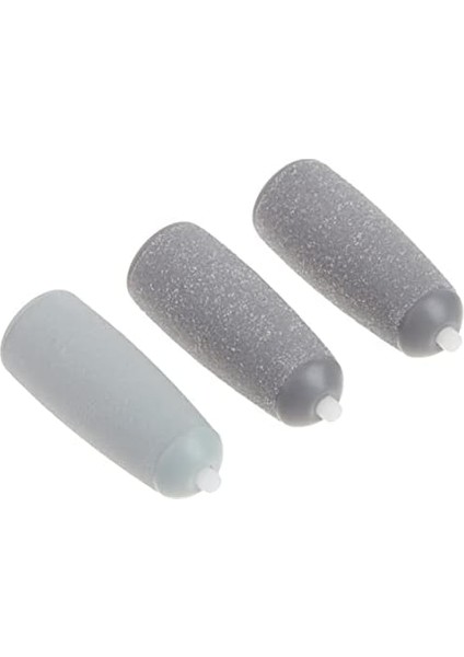 Finishing Touch Pedikürler Için Kusursuz Ped Yedek Başlık, 3 Parçalı Ek Seti