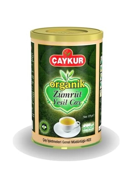 Caykur Organik Zümrüt Yeşil Çay