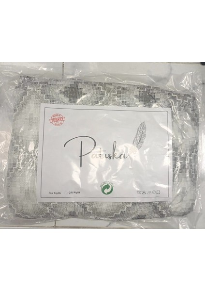 Polycotton Tek Kişilik Desenli Silikon Yorgan (155X215) fırsatları