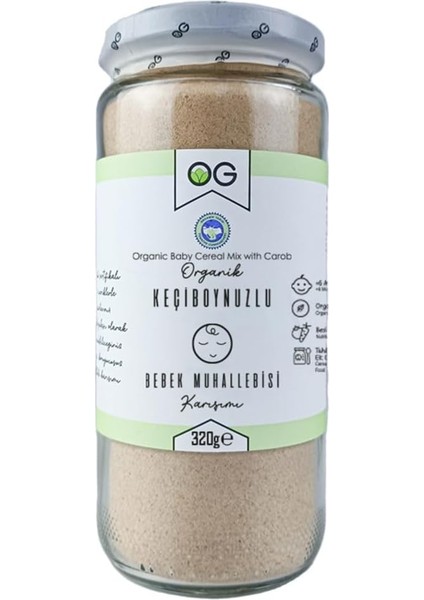 Og Organik Keçiboynuzlu Bebek Muhallebisi Karışımı 320 gr modelleri