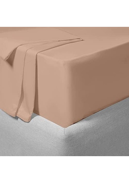 Ekstra Çift Kişilik Çarşaf 200X200 Cm, Koyu Somon fiyatları