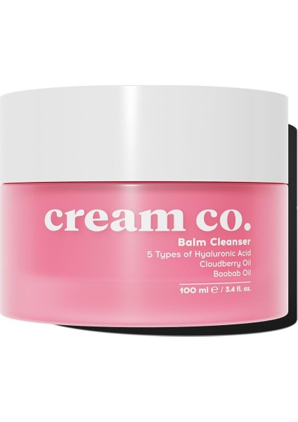 Cream Co. Yağ Bazlı Balm Yüz Makyaj Temizleyici, Aydınlatıcı Nemlendirici, Hyaluronik Asit, 100 ml fiyatları
