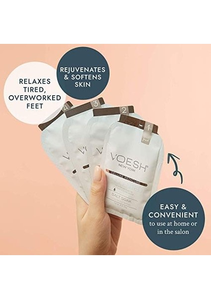 Voesh Pedi In A Box Deluxe 4 Adımlı Pedikür Seti Kokusuz