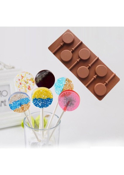 Şeker Kalıbı Silikon Izomalt Kalıbı 6'lı ECMELNM407