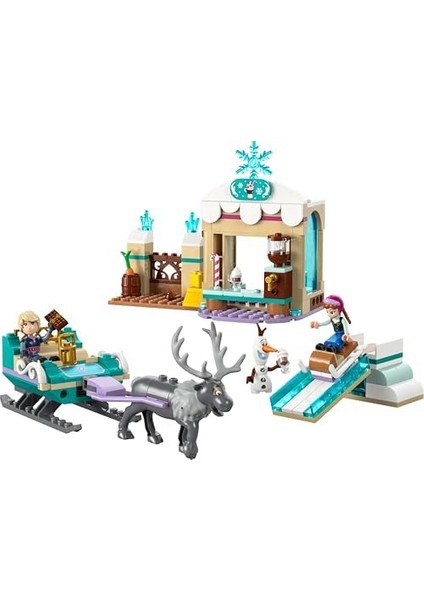 ǀ Anna’nın Kızak 43256-4 Yaş ve Üzeri Prenses Seven Çocuklar Için Yaratıcı Oyuncak Yapım Seti, Doğum Günü Hediyesi (192 Parça) fiyatları