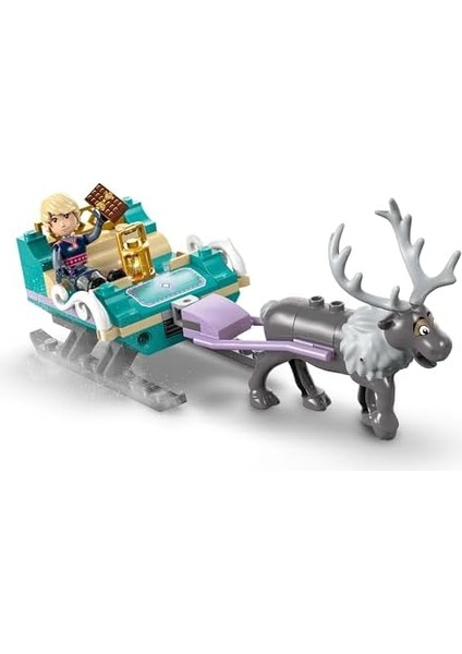 ǀ Anna’nın Kızak 43256-4 Yaş ve Üzeri Prenses Seven Çocuklar Için Yaratıcı Oyuncak Yapım Seti, Doğum Günü Hediyesi (192 Parça) modelleri