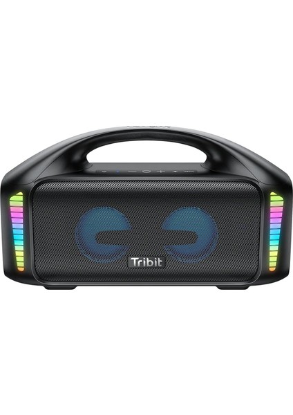 Stormbox Blast 90W 30 Saat Oynatma Süresi Ipx7 Su Geçirmez Rgb Taşınabilir Tws Bluetooth Hoparlör Siyah